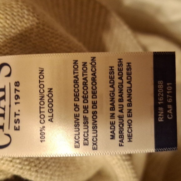 Chaps full zip sweater - Picture 4 of 7